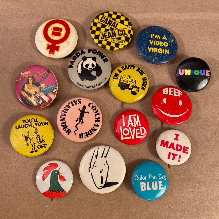 Custom Button Pins 1