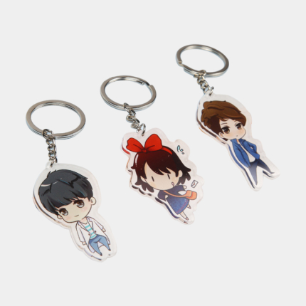 Non-Clear Acrylic Keychain