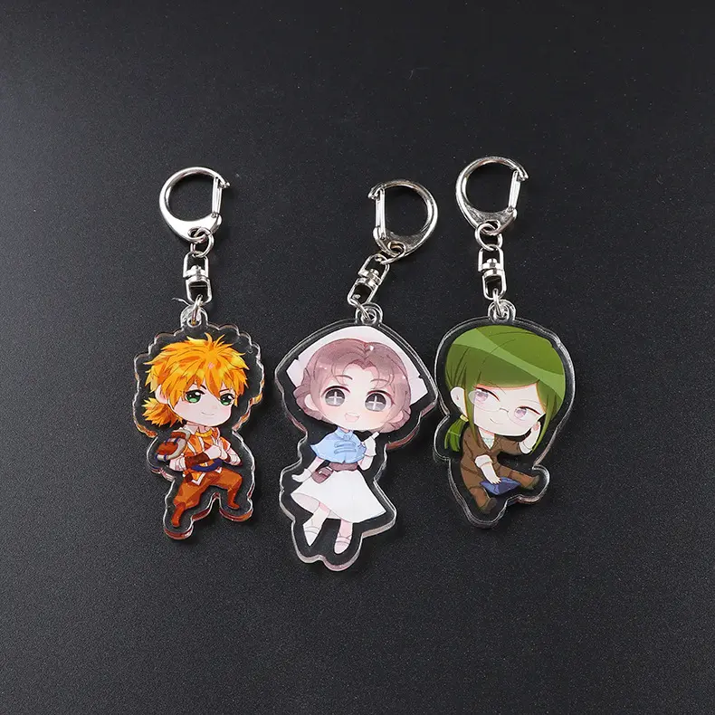 acrylic ketchain .