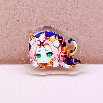 Clear Acrylic Pins & Badges