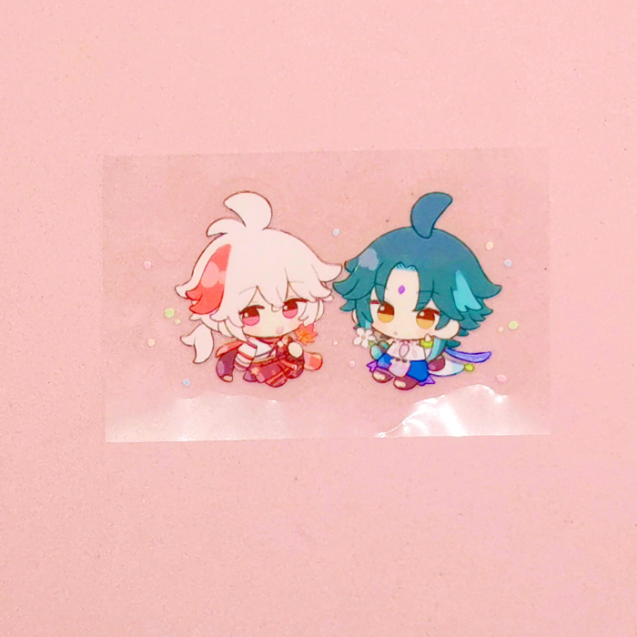 clear sticker