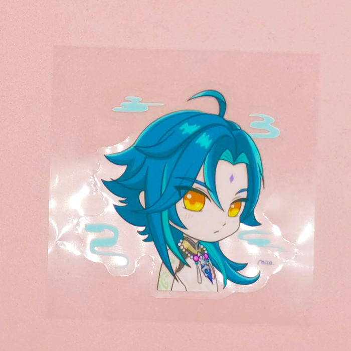 clear sticker