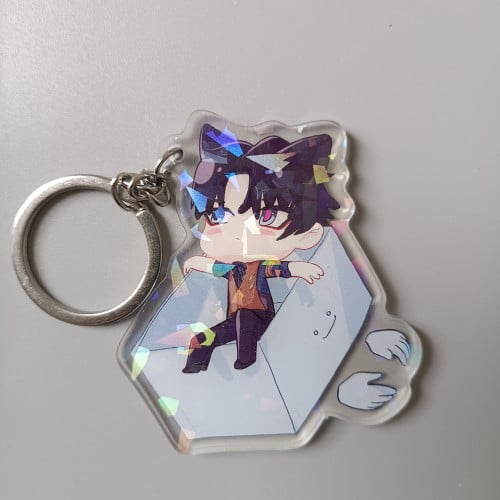 Custom Resin Keychains Anime Keychain Photo Keychain 