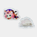 Custom Clear Acrylic Pins & Badges