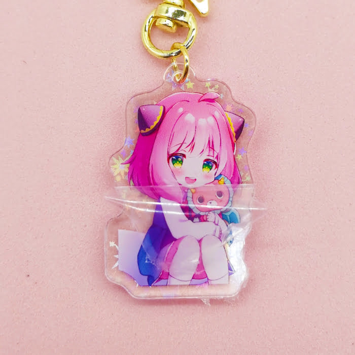 Custom Epoxy Keychain  Resin Keychain - Hamfai