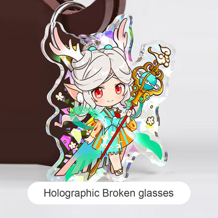 Holographic Broken Glasses