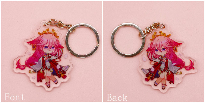 clear keychain 1