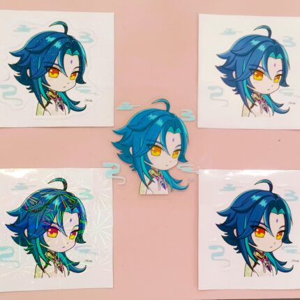 Custom Glitter Stickers