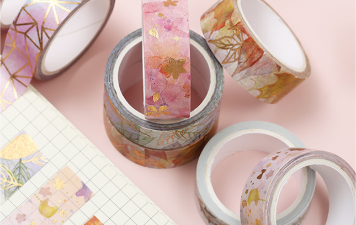 Custom Gold Foil Washi Tape