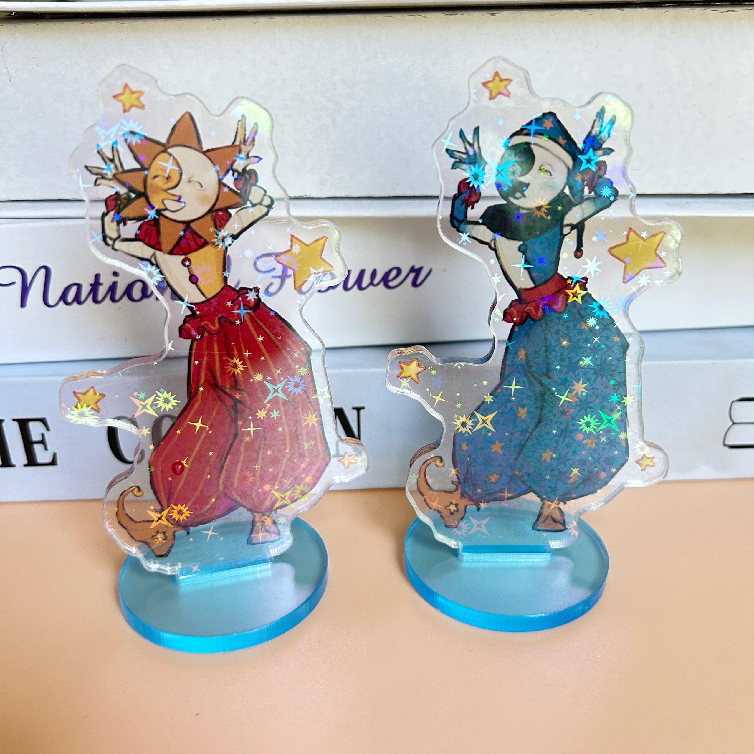 Sun and Moon Figure Standees