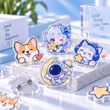 Custom Acrylic Pins Custom Acrylic Pins